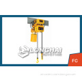 Electric chain hoist, lifting the mold with a variable frequency electric chain hoist, electric hoist crane